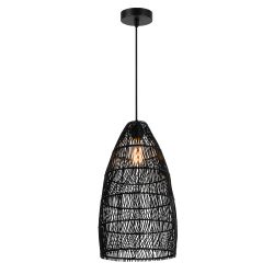 Bamboo Pendant Black