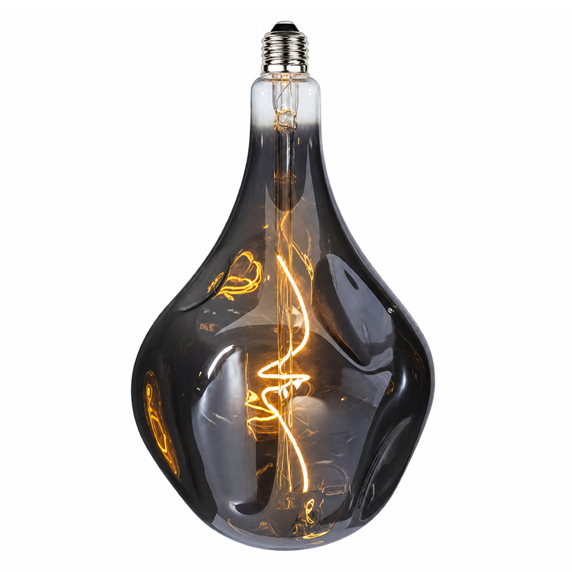 Filament A165 Large Pear Smoke Dimmable