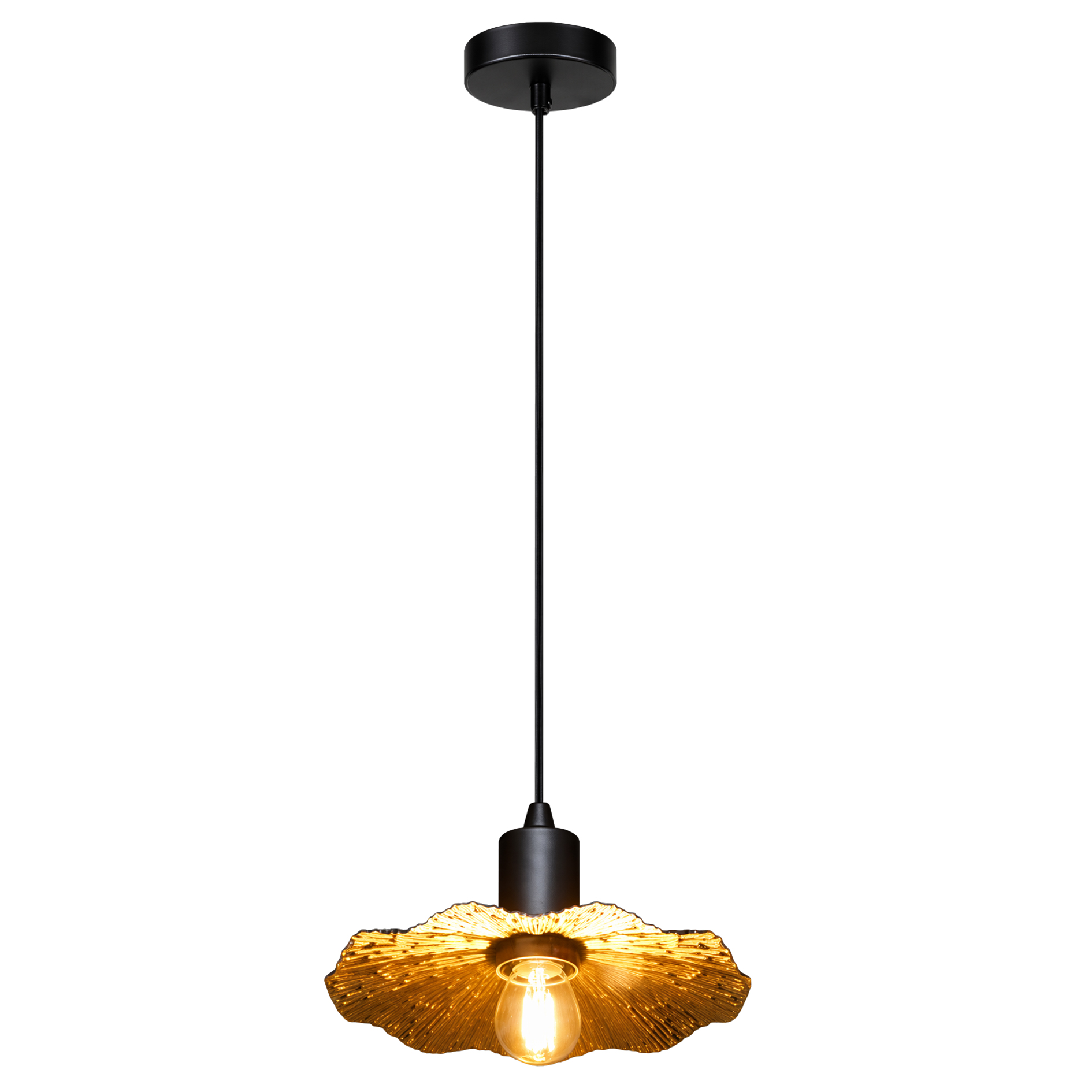 Golden Flower Pendant