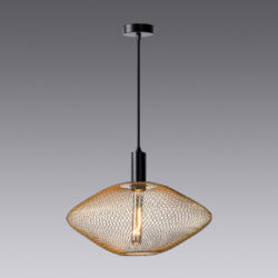 Mesh Pendant -Bl