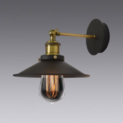 Short Rustic Metal Shade